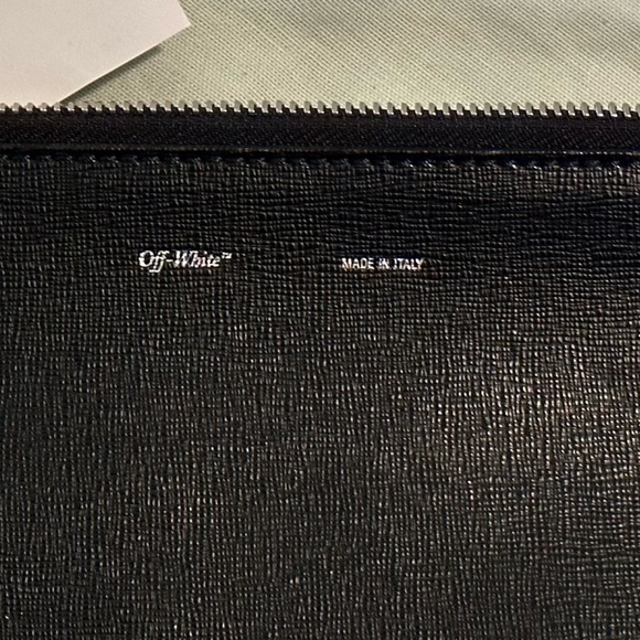 Off-White VIRGIL ABLOH 2013 Leather Clutch“NOTHING NEW” Collection - Picture 2 of 15